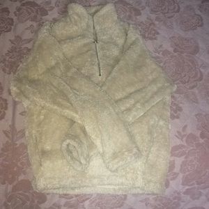 Cream Sweater from Express